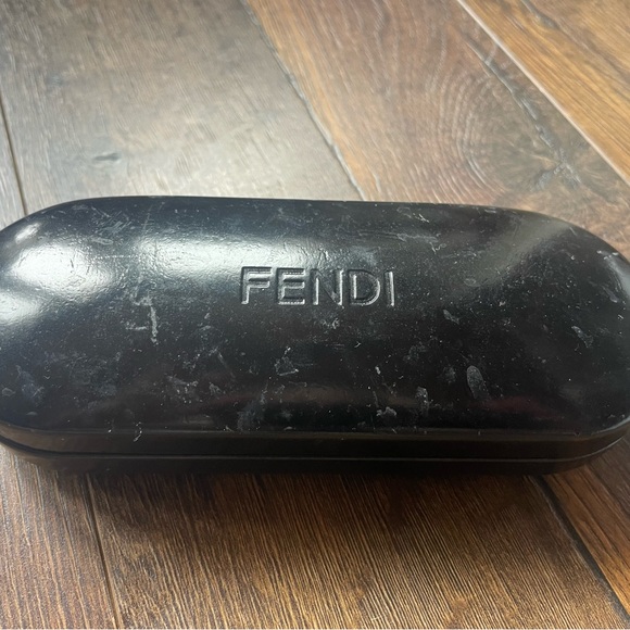 FENDI Eyeglasses with Matching Case & Monogrammed Microfiber Cleaning Cloth - Picture 3 of 13